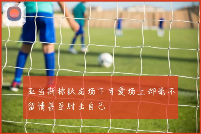 亚当斯称狄龙场下可爱场上却毫不留情甚至肘击自己